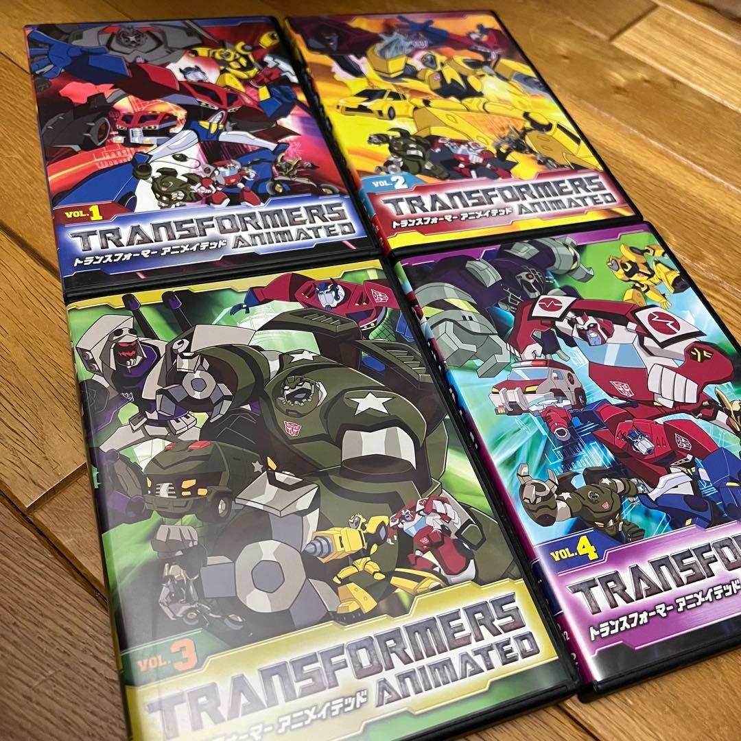 トランスフォーマー アニメイテッド 全10巻 DVD セル販売品