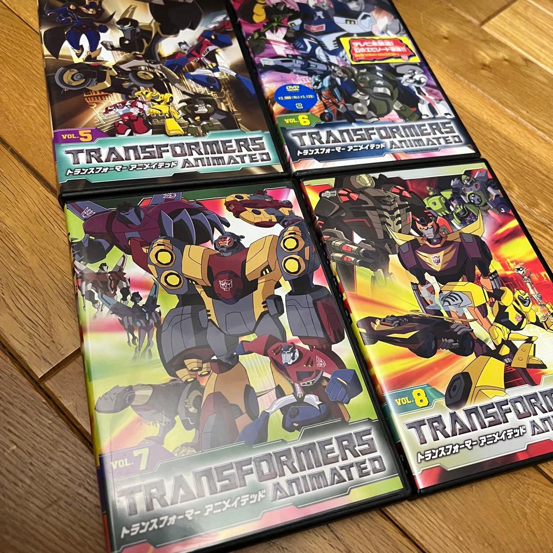 トランスフォーマー アニメイテッド 全10巻 DVD セル販売品
