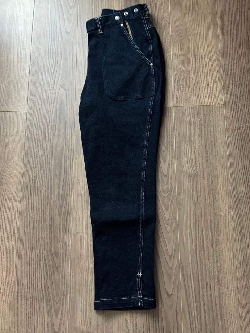 新品•未使用！45R ライ麦ストレッチデニム桃比女インディゴ