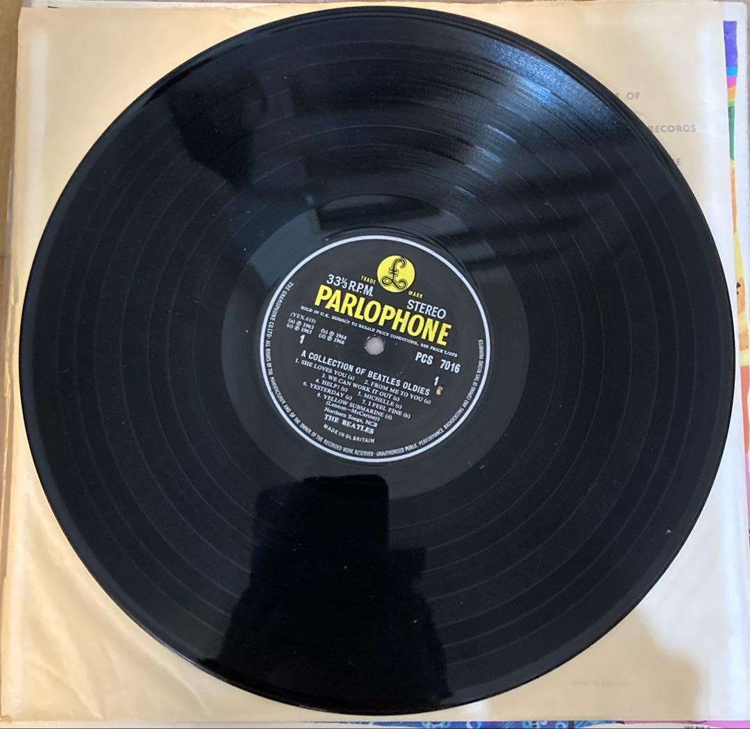 稀少UKオリジナルStereoオールディーズBeatlesビートルズレコード