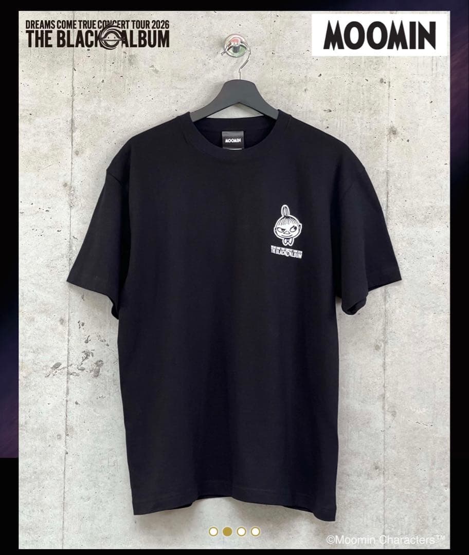 ドリカム ツアーTシャツMOOMIN ムーミン&リトルミイ Tシャツ サイズL
