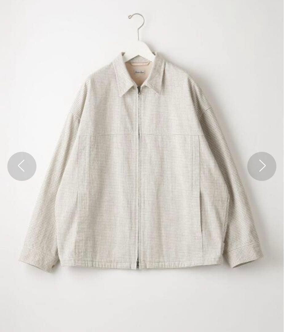 ＜Steven Alan＞OLD CHECK DRZLR JACKET