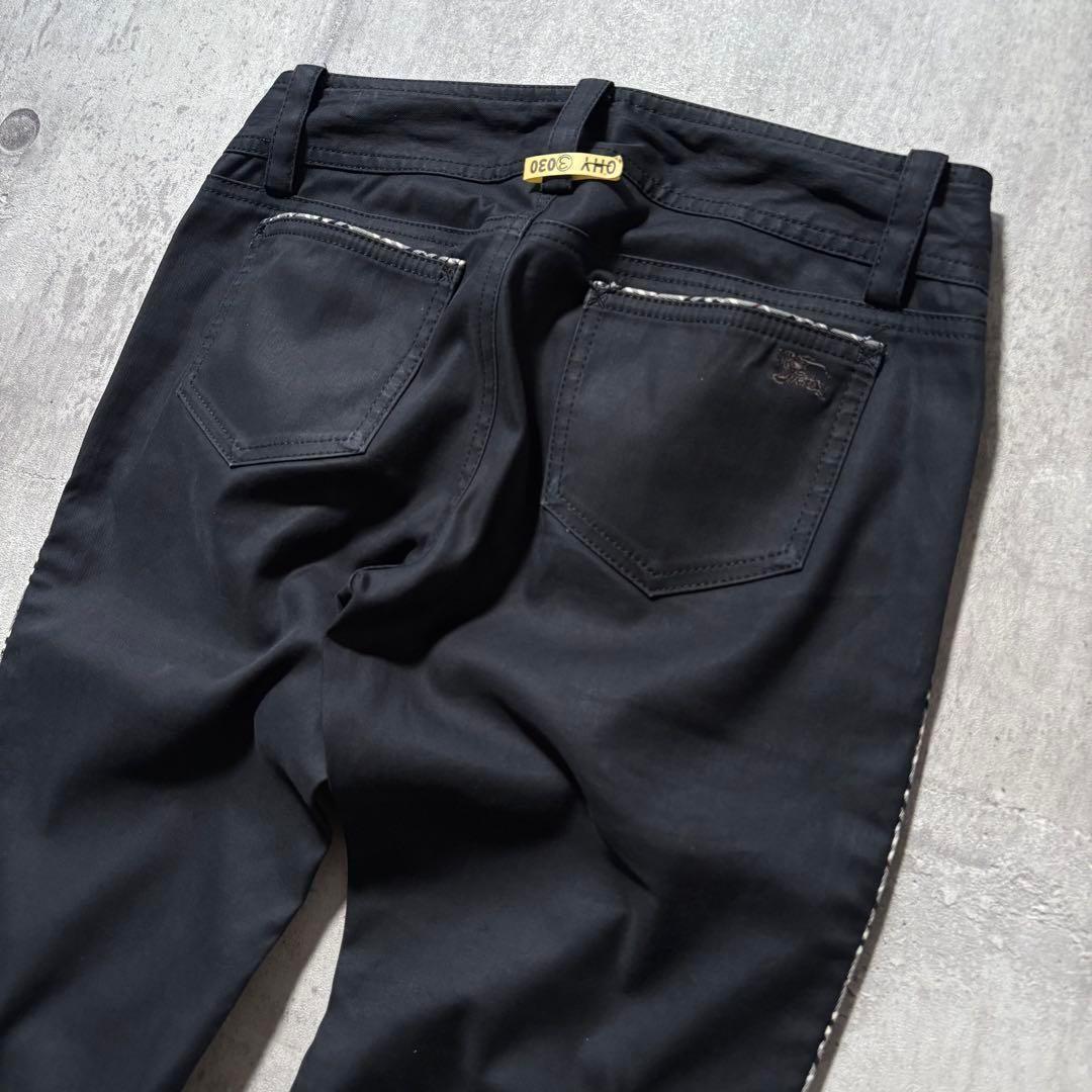 パンツ 00s BURBERRY BLUE LABEL flare pants y2k