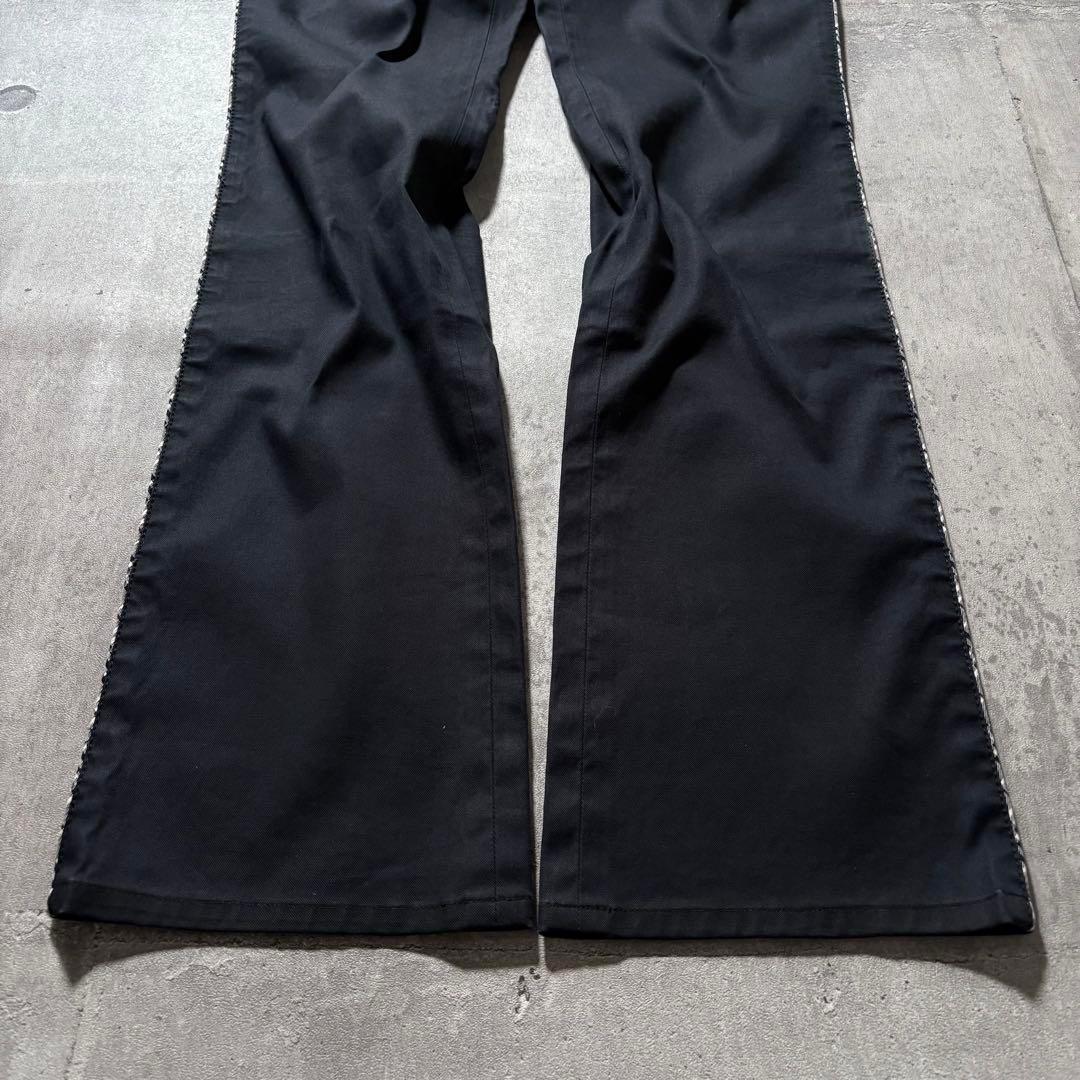 パンツ 00s BURBERRY BLUE LABEL flare pants y2k