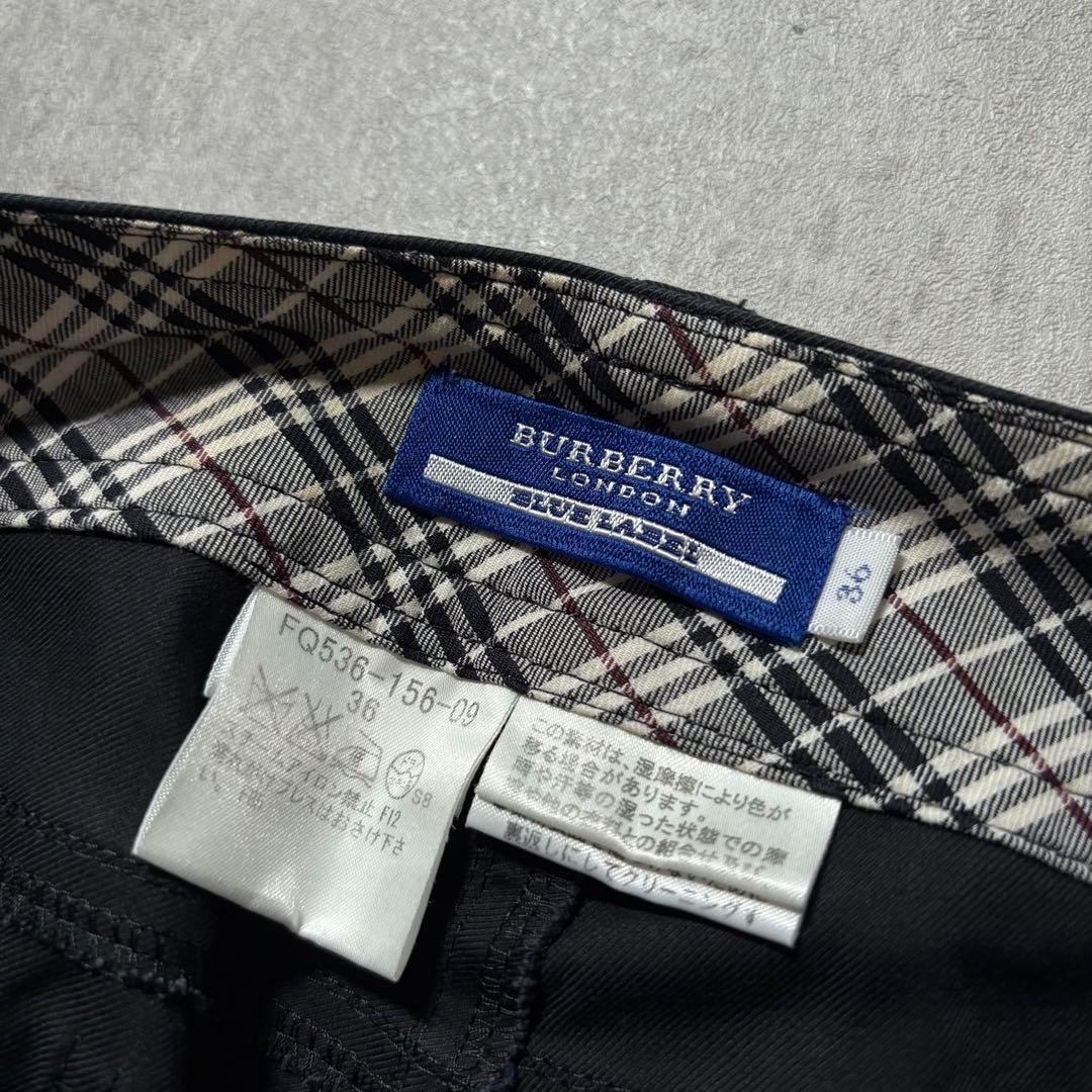 パンツ 00s BURBERRY BLUE LABEL flare pants y2k