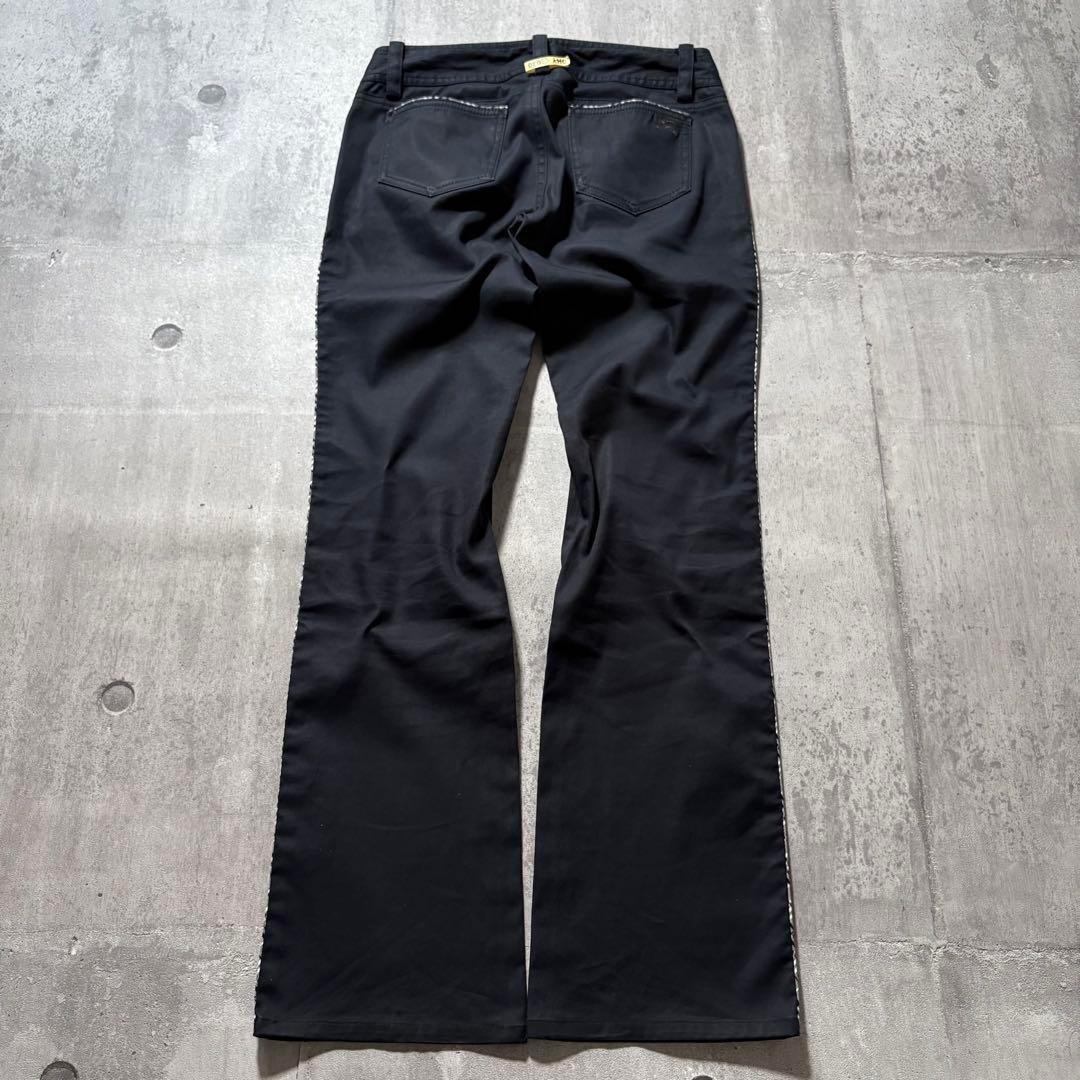 パンツ 00s BURBERRY BLUE LABEL flare pants y2k