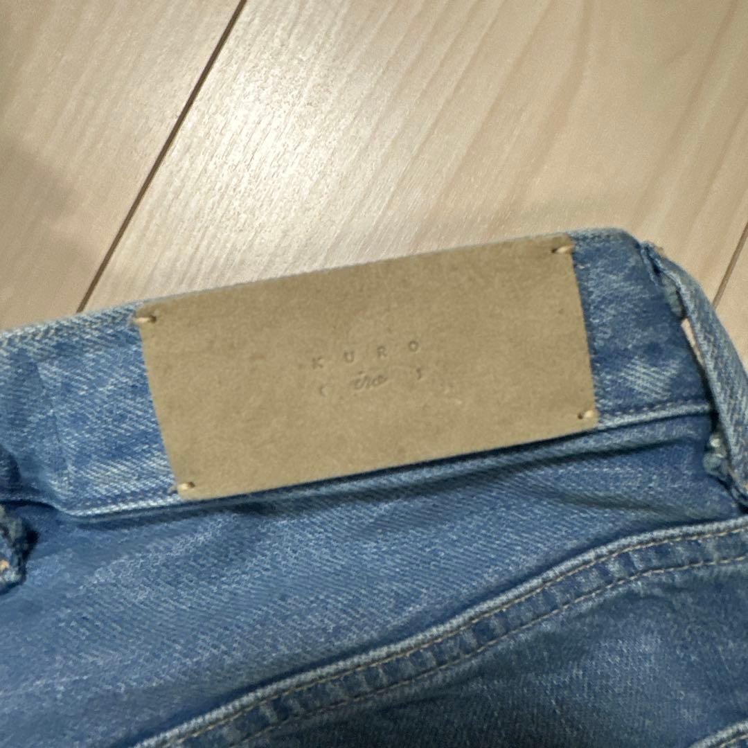 試着のみ！美品✨スタニングルアー　クロスワイドデニムパンツ