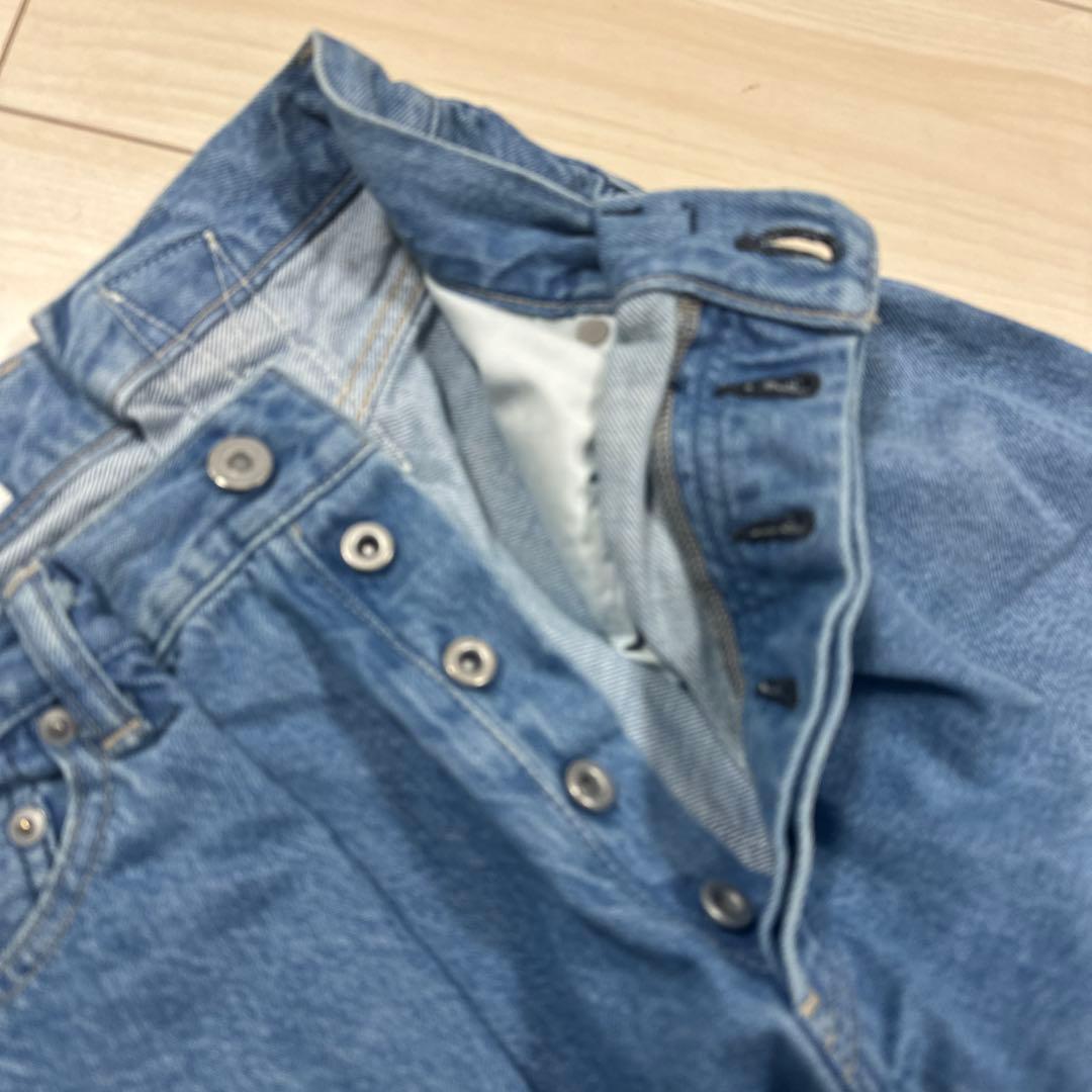 試着のみ！美品✨スタニングルアー　クロスワイドデニムパンツ
