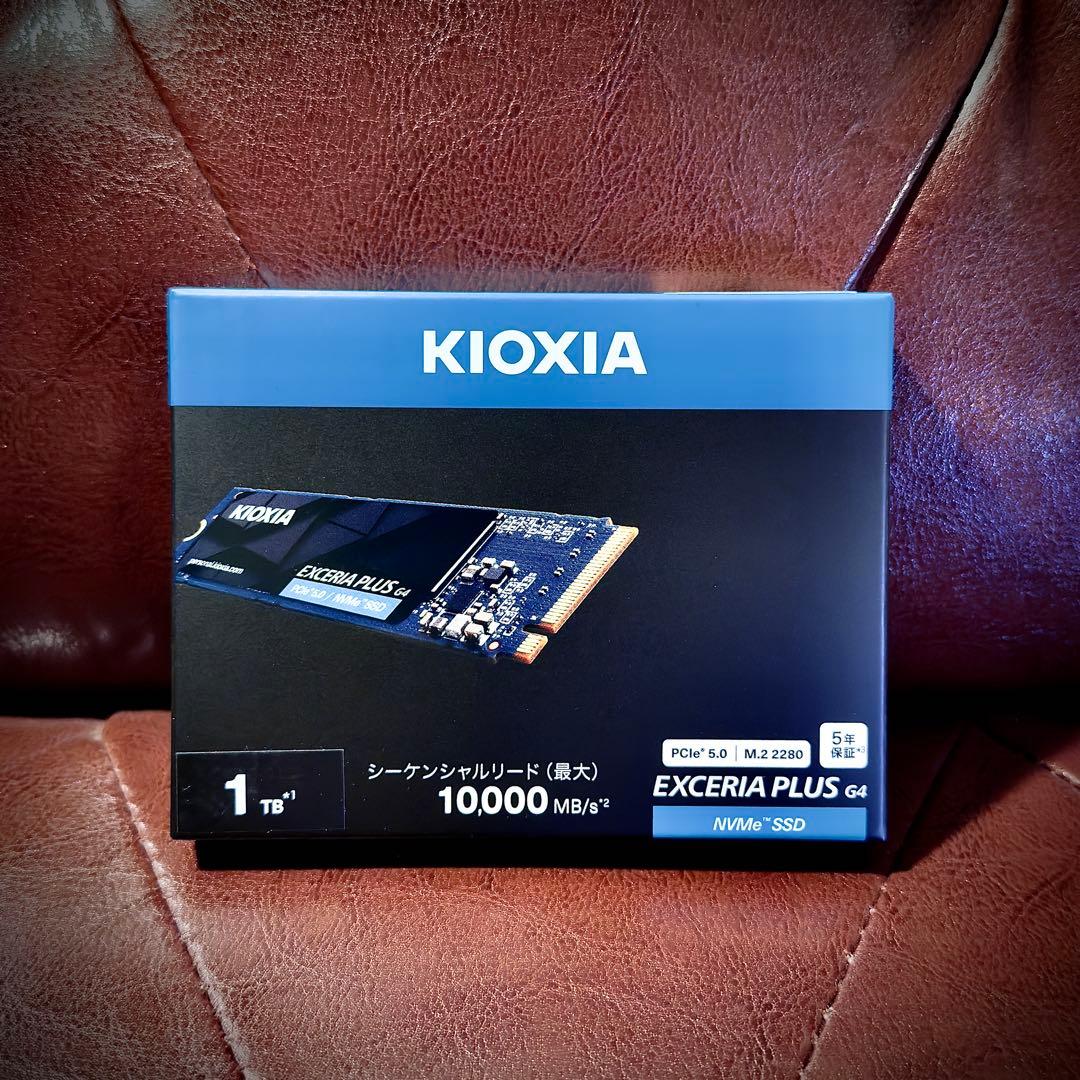 【新品】 KIOXIA EXCERIA PLUS G4 1TB M.2 Gen5
