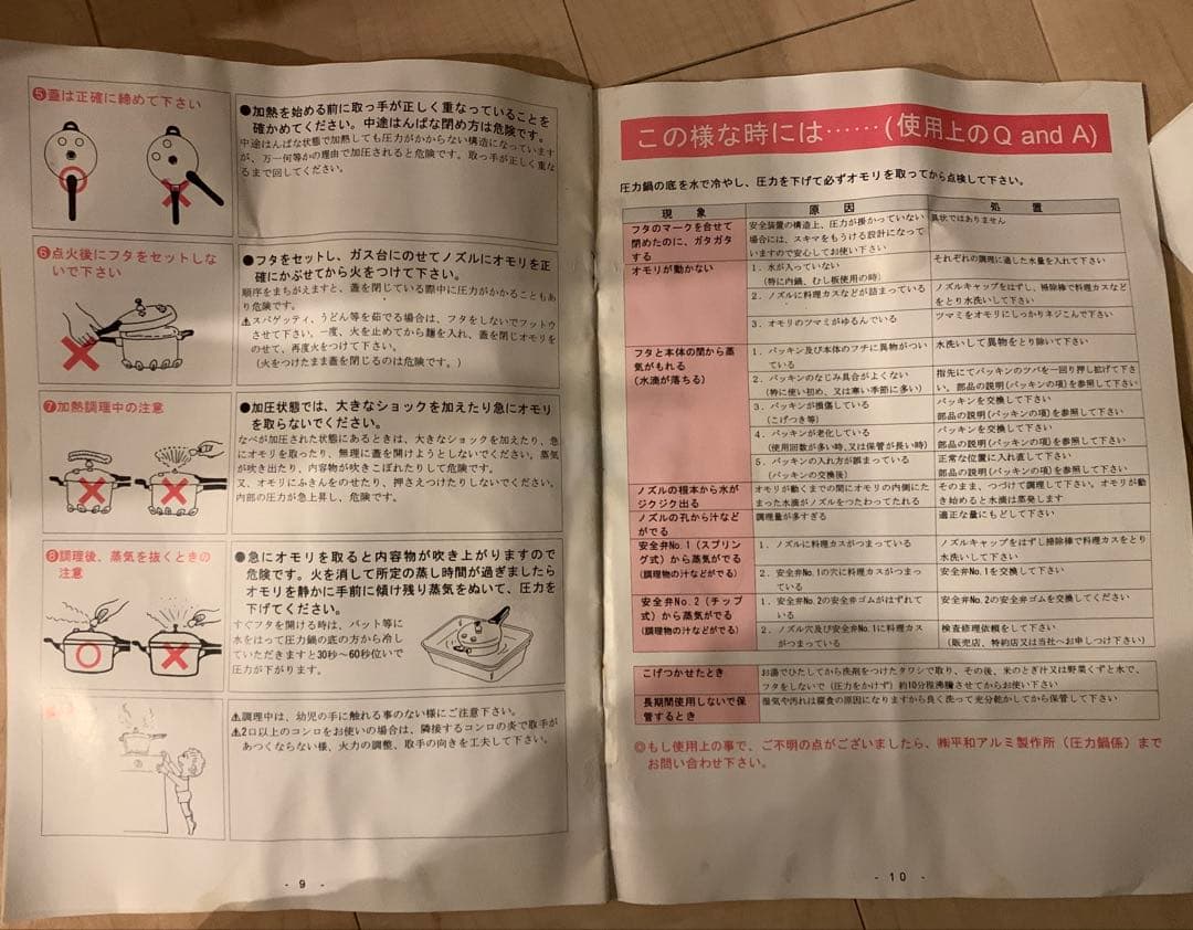 ヘイワ圧力鍋　PC-60A 圧力鍋 6L （平和アルミ製作所　日本製）