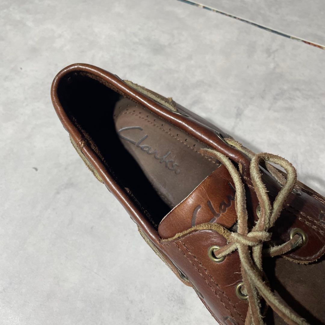 Clarks クラークス　デッキシューズ　革靴　シティボーイ