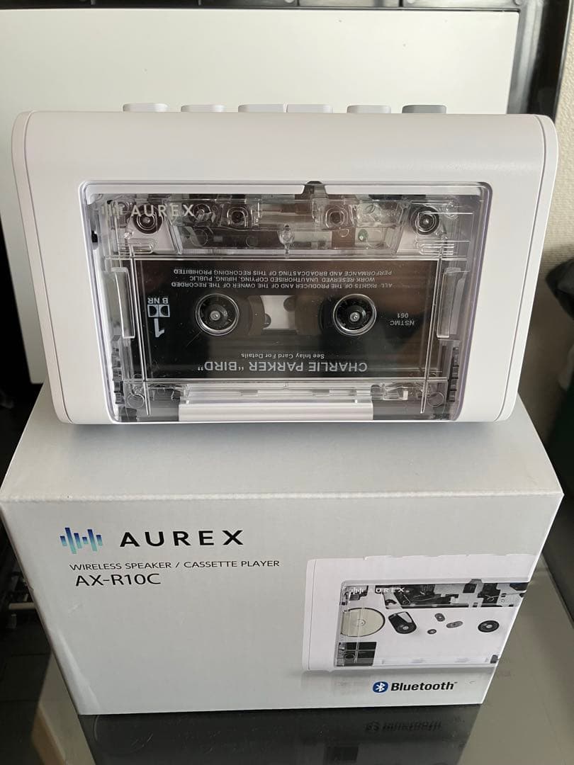 AUREX AX-R10C カセットテーププレーヤー　bluetooth