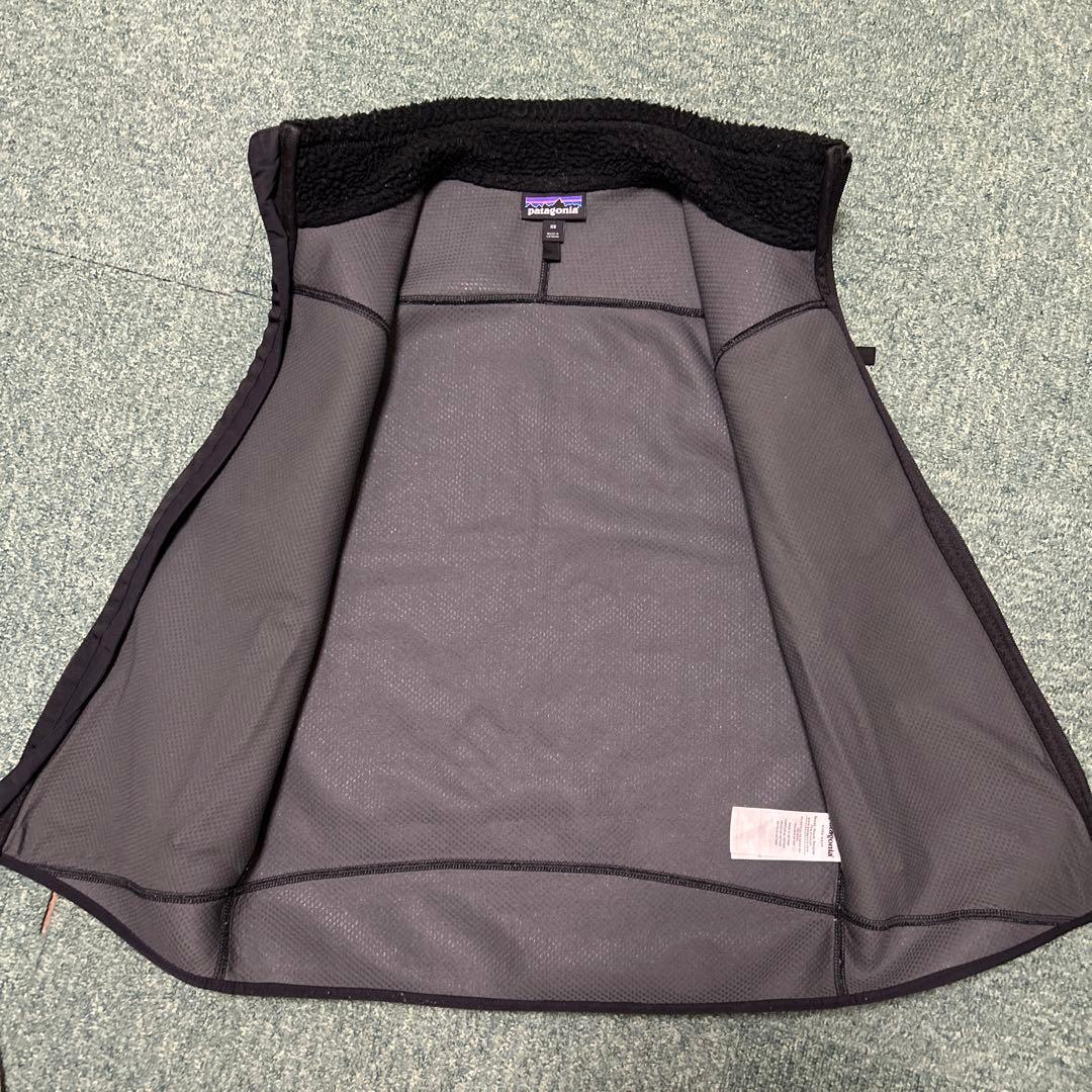 Patagonia レトロXベスト BOB オールブラック フリース