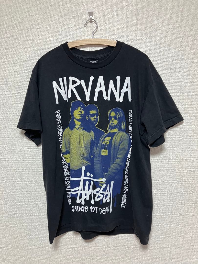 Nirvana カートコバーン STUSSY Tシャツ