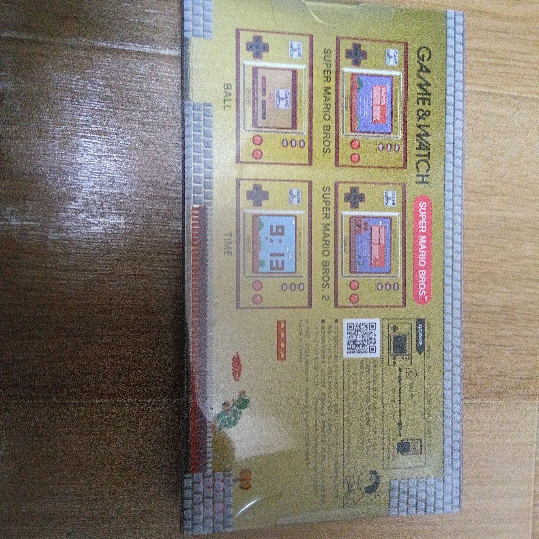 ゲーム＆ウォッチスーパーマリオ未開封未使用