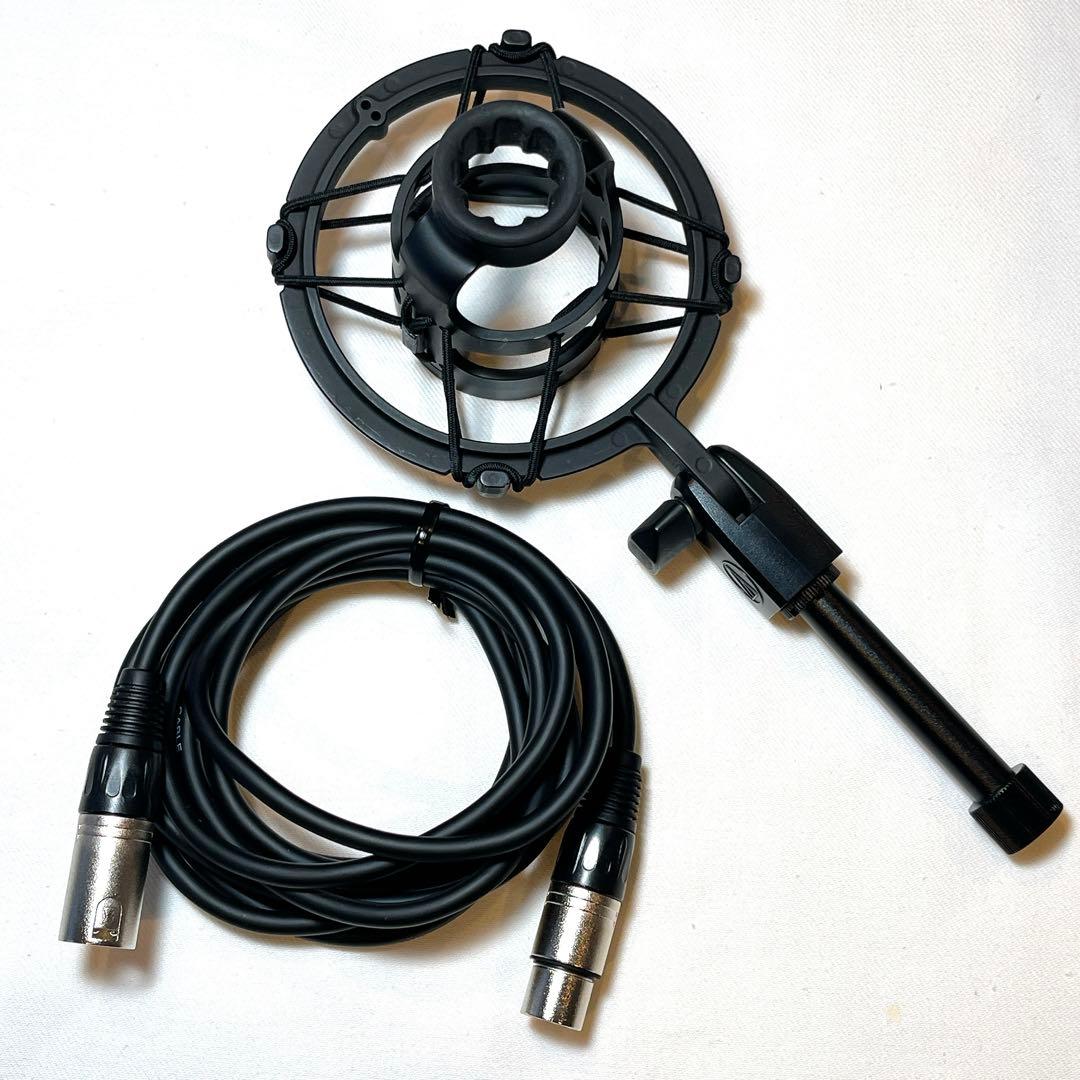 Audio-technica コンデンサーマイク AT2020 マウント XLR
