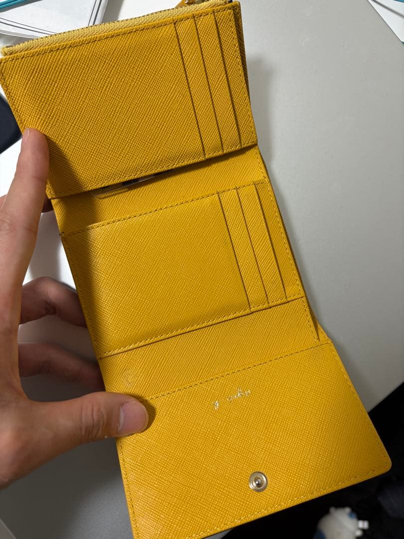 ベ*ィ様 アニエスベー　黒 三つ折り財布
