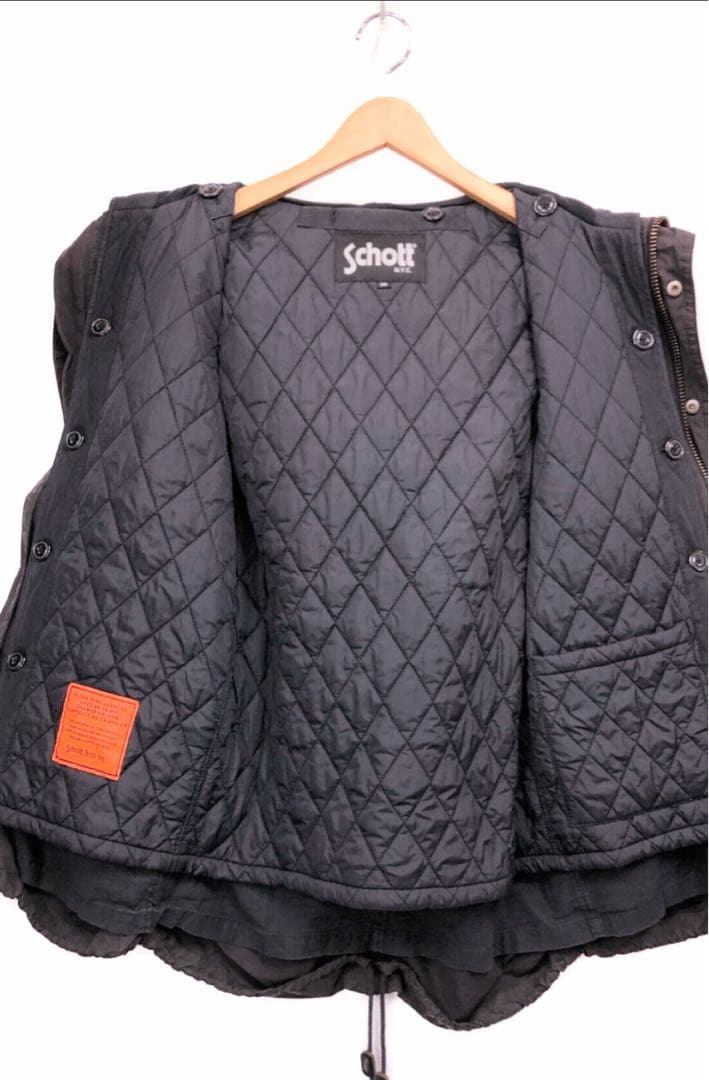 Schott モッズコート ワックス加工 シェルパーカー