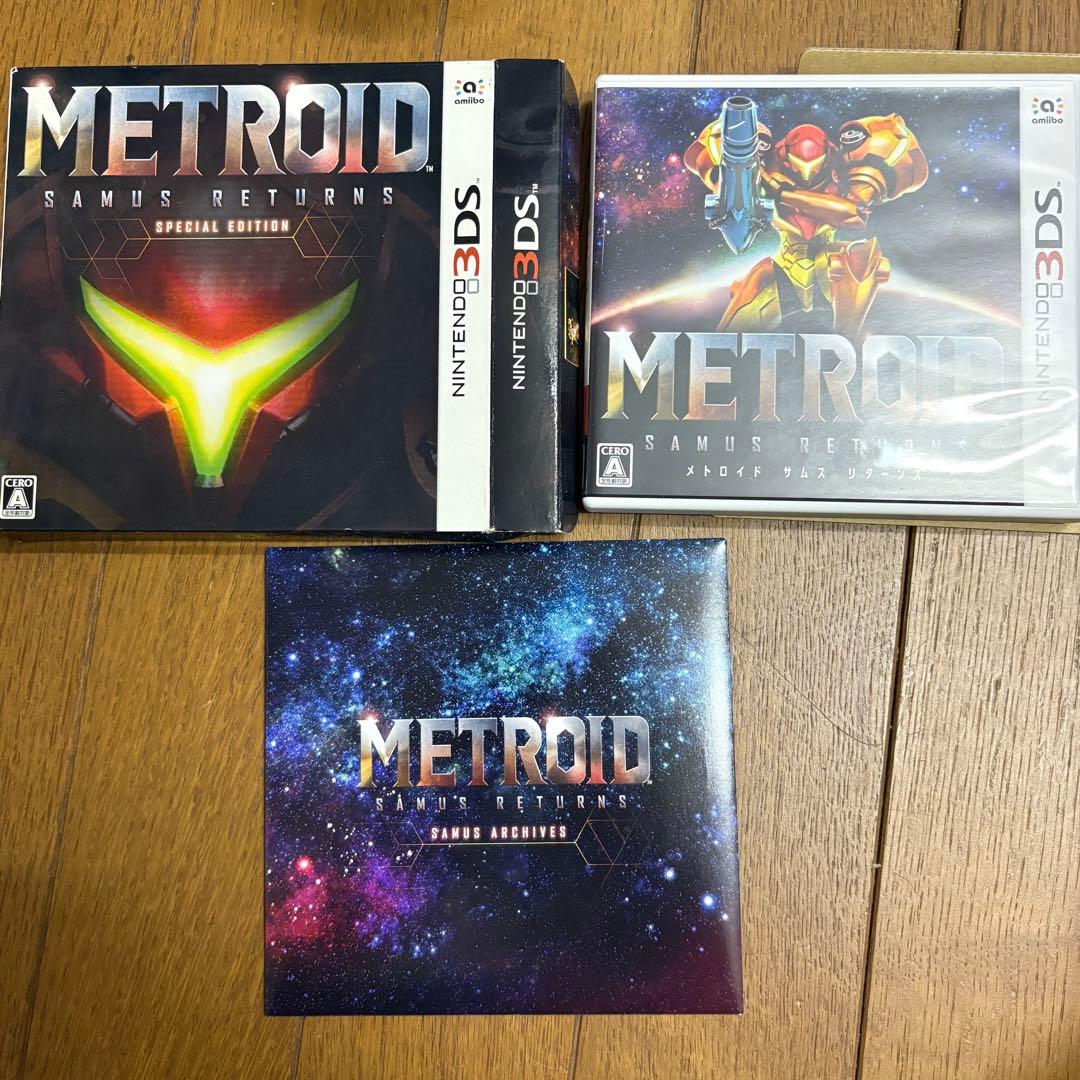 3DS メトロイド サムスリターンズ SPECIAL EDITION サントラ付