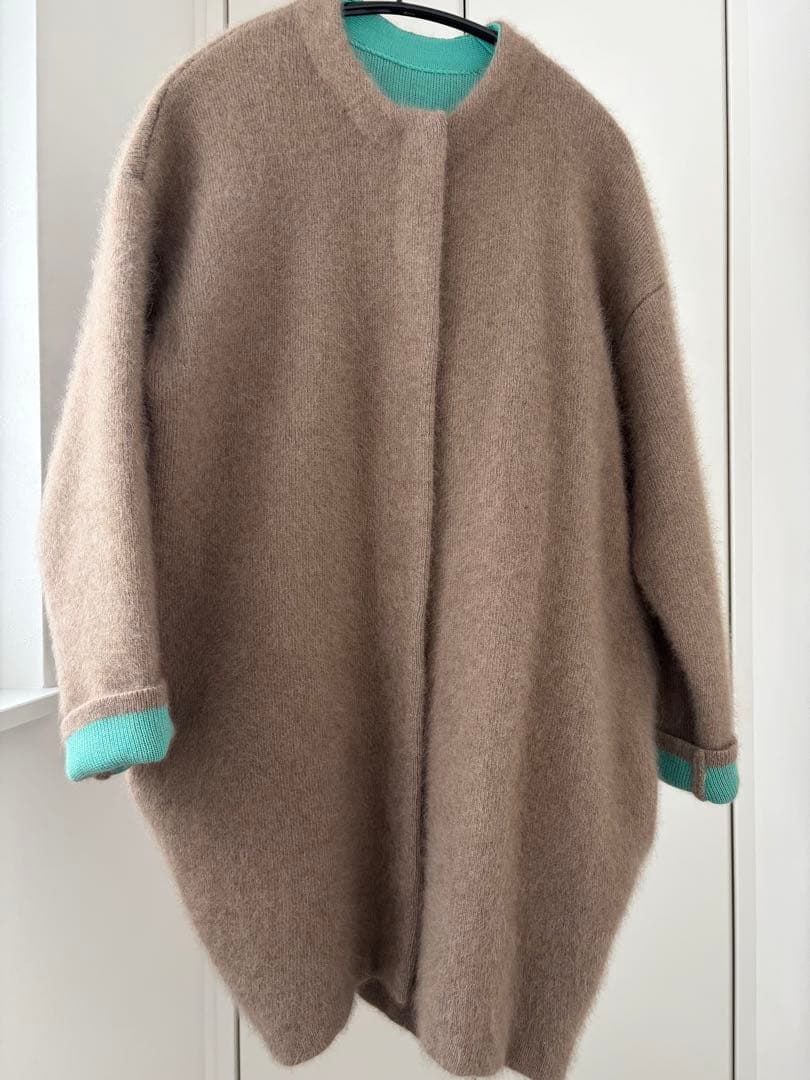 ELENDEEK ラクーン　ミックス　カーディガン