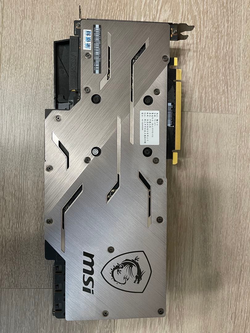 MSI RTX 2080 Ti GAMING Z TRIO 動作確認済・おまけ付