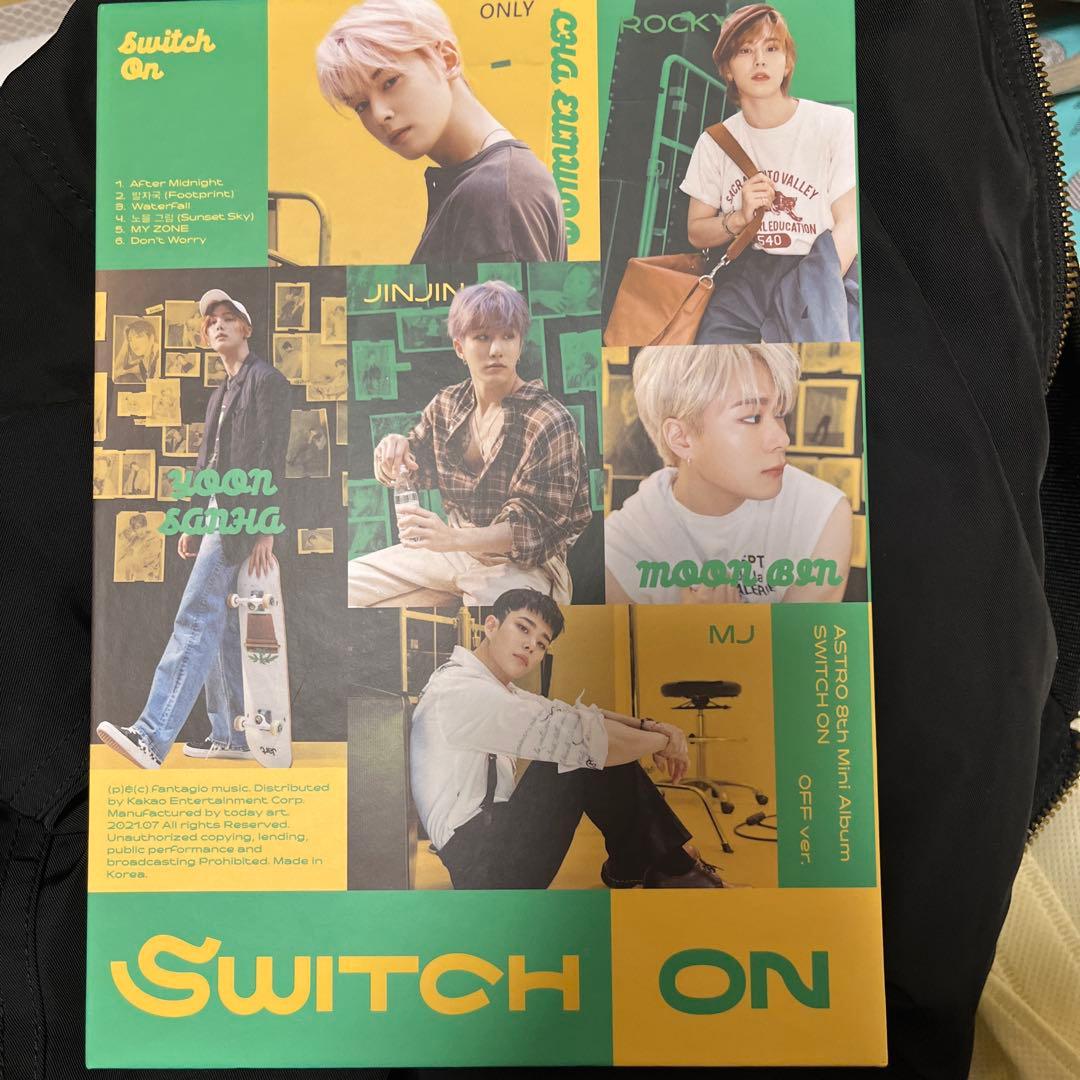 ASTRO 「SWITCH ON」「ALL YOURS」「ENTITY」アルバム