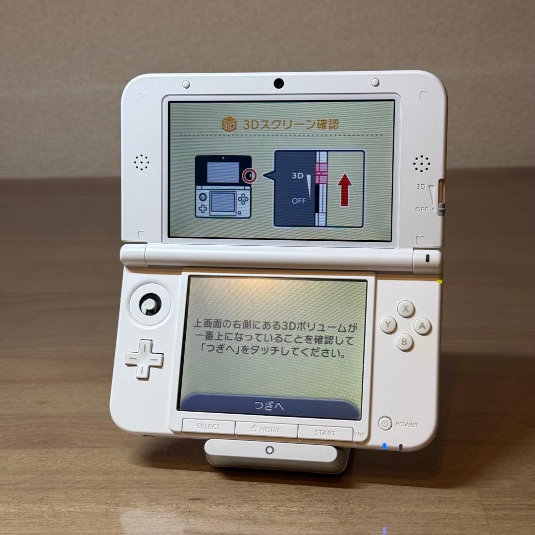 3-204 ニンテンドー3DS LL ピンク×ホワイト