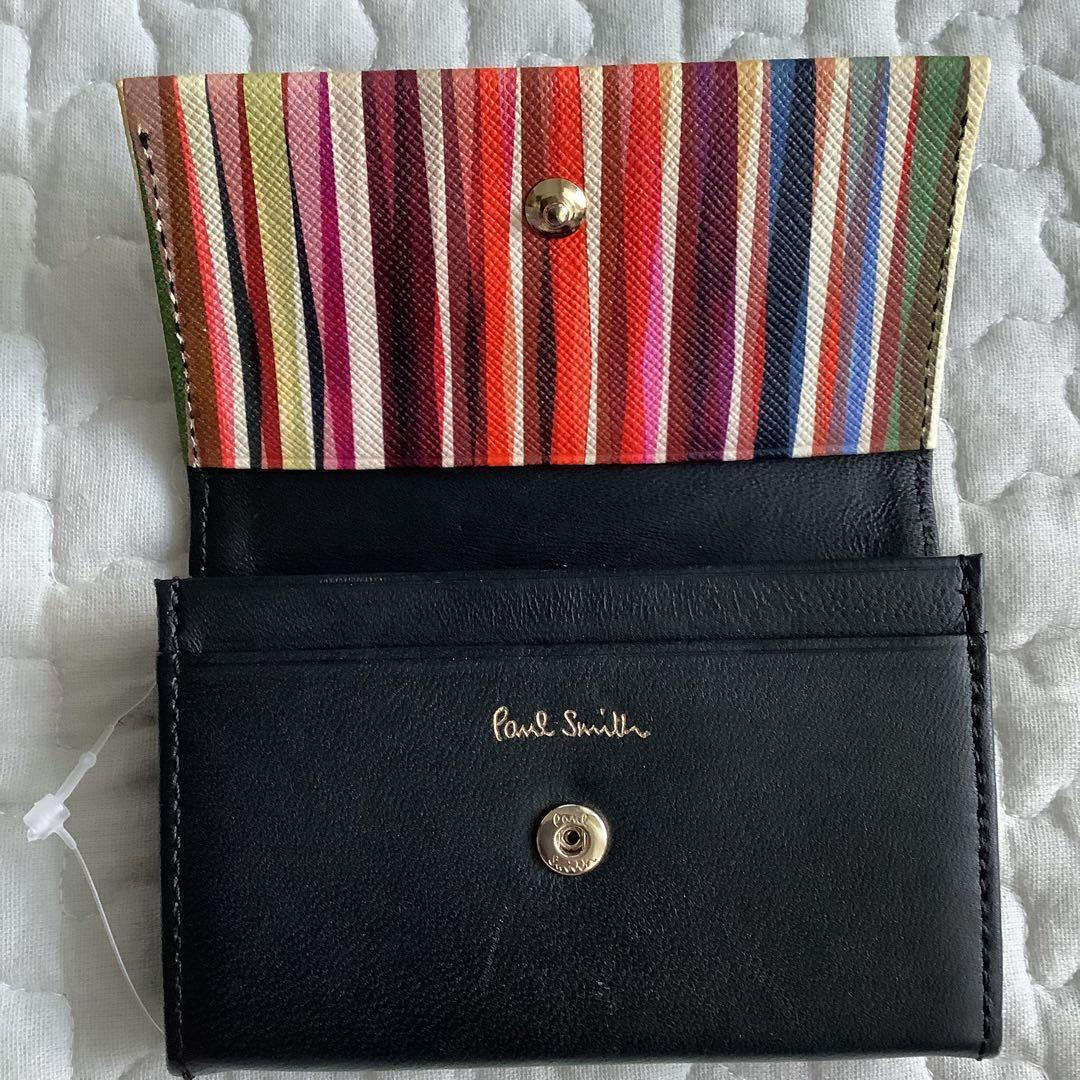PaulSmith ポールスミス 名刺入 PWD542 黒 ブラック