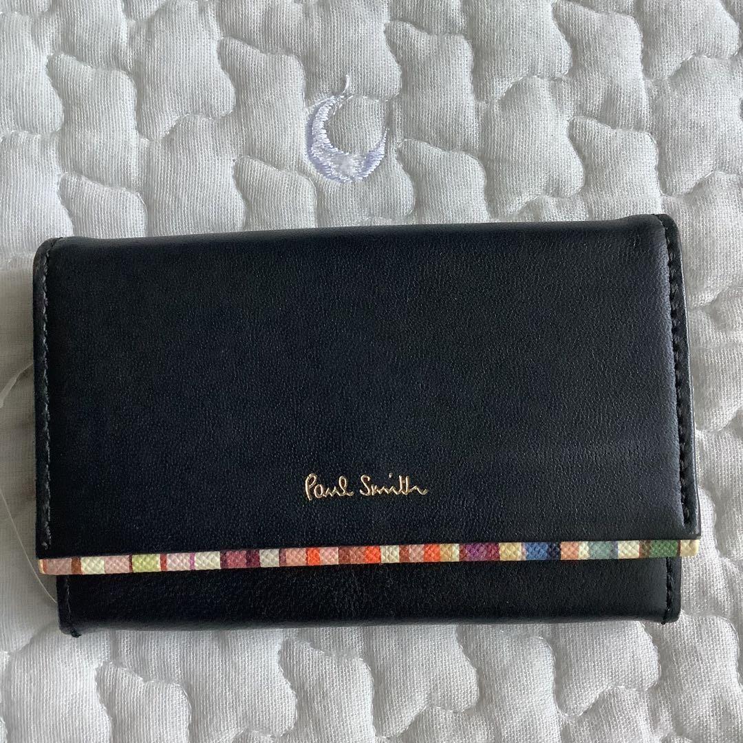 PaulSmith ポールスミス 名刺入 PWD542 黒 ブラック