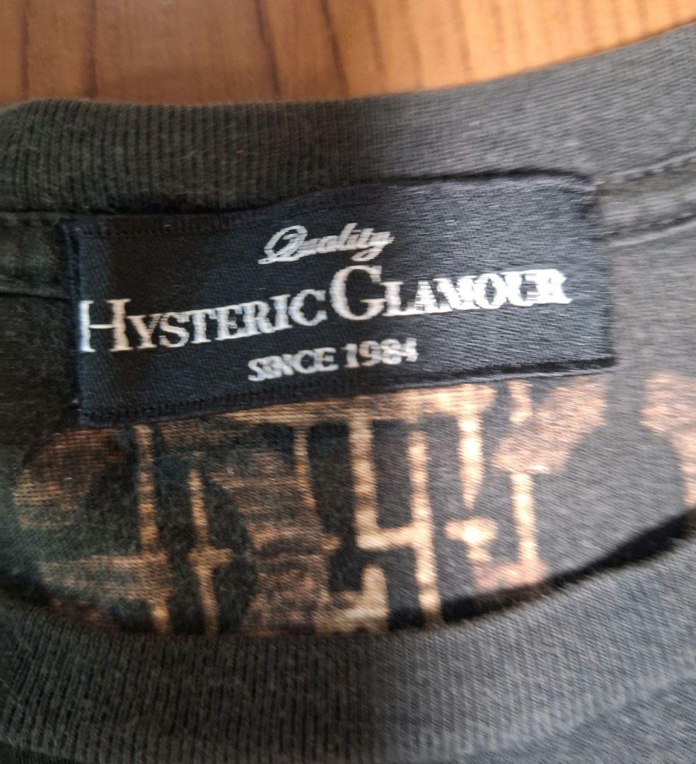 HYSTERIC GLAMOUR★ギターガール★Tシャツ ブラック★used