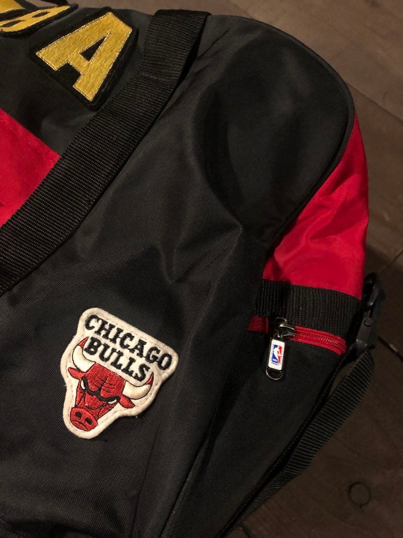 90s NBA Chicago Bulls ブルズボストンバッグ 大きい 旅行