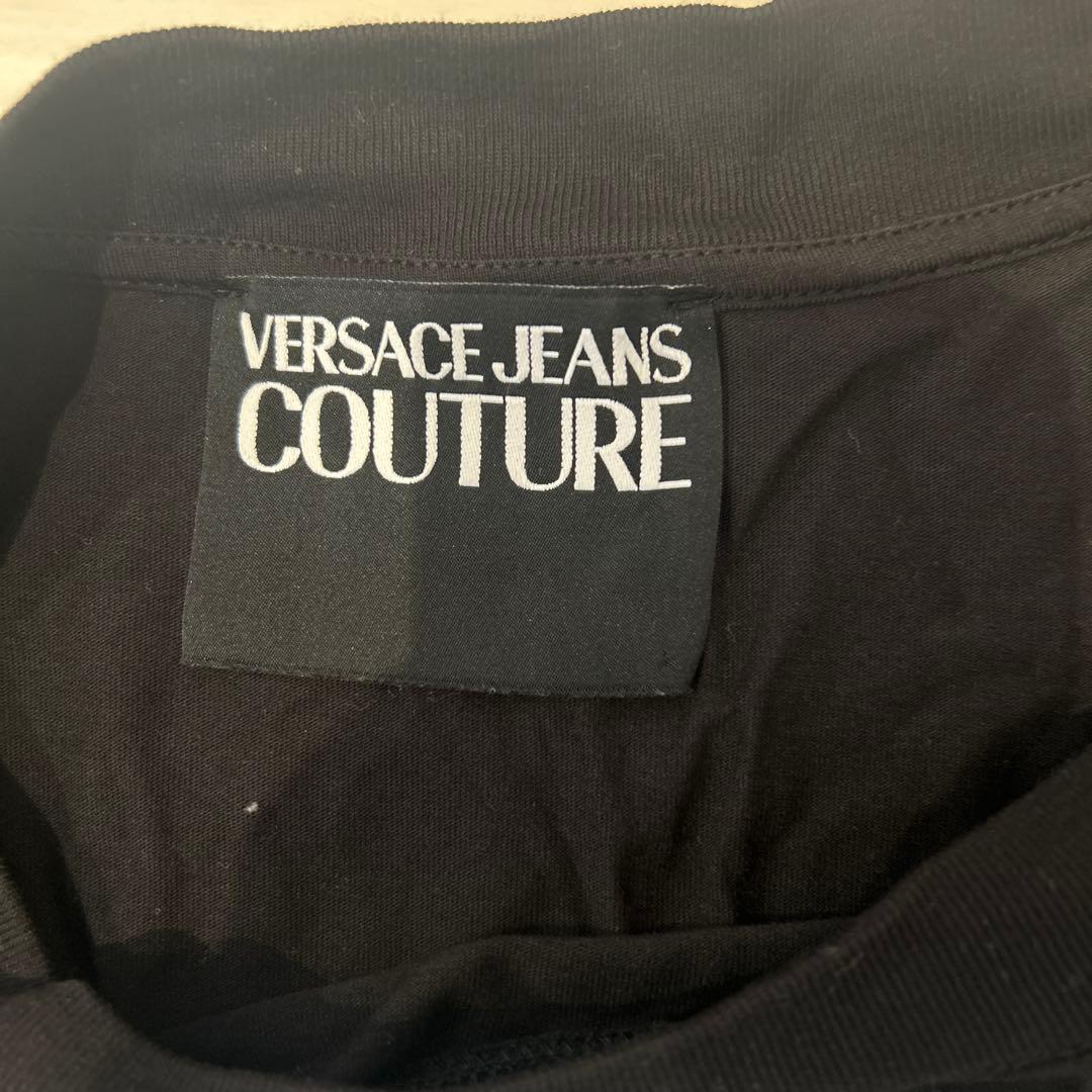 VERSACE JEANS COUTURE ブラック Tシャツ