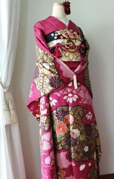 yukko様　407.振袖7点セット　正絹　フルセット　成人式