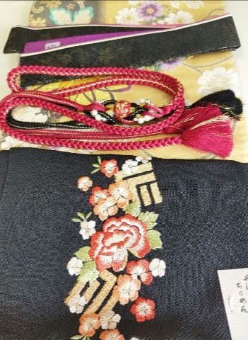 yukko様　407.振袖7点セット　正絹　フルセット　成人式