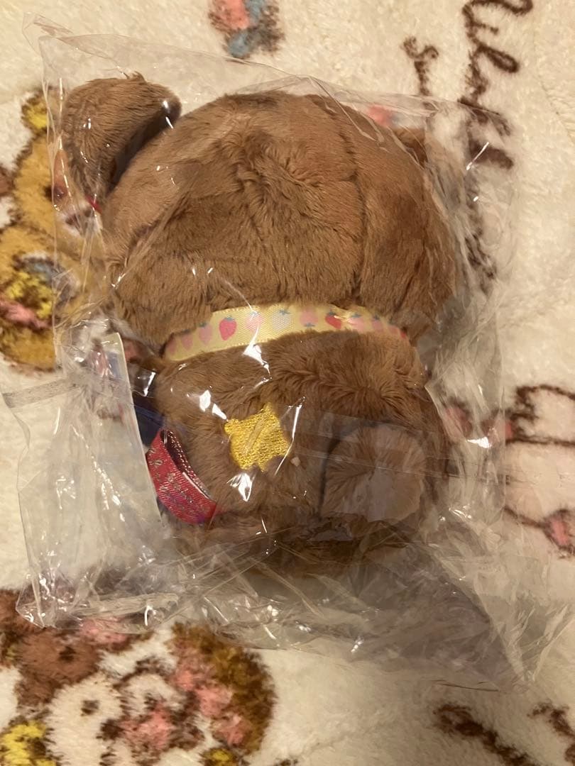 チャイロイコグマ　ストロベリーパーティー　　ぬいぐるみ　いちご　リラックマ