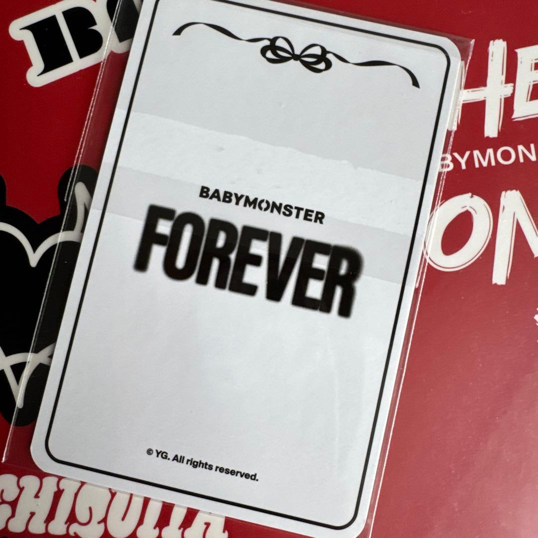 babymonster アヒョン forever トレカ　ベビモン