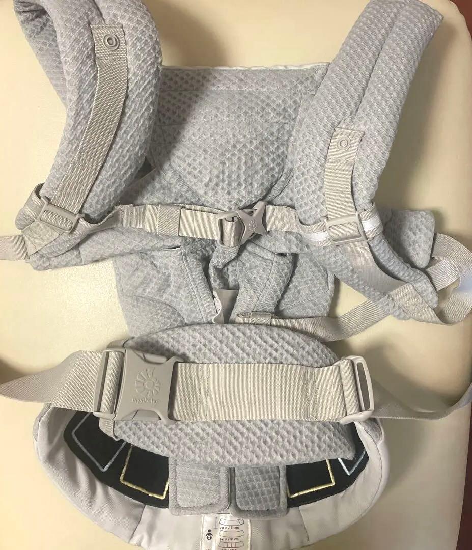 エルゴベビー オムニブリーズ　抱っこ紐 グレー メッシュ