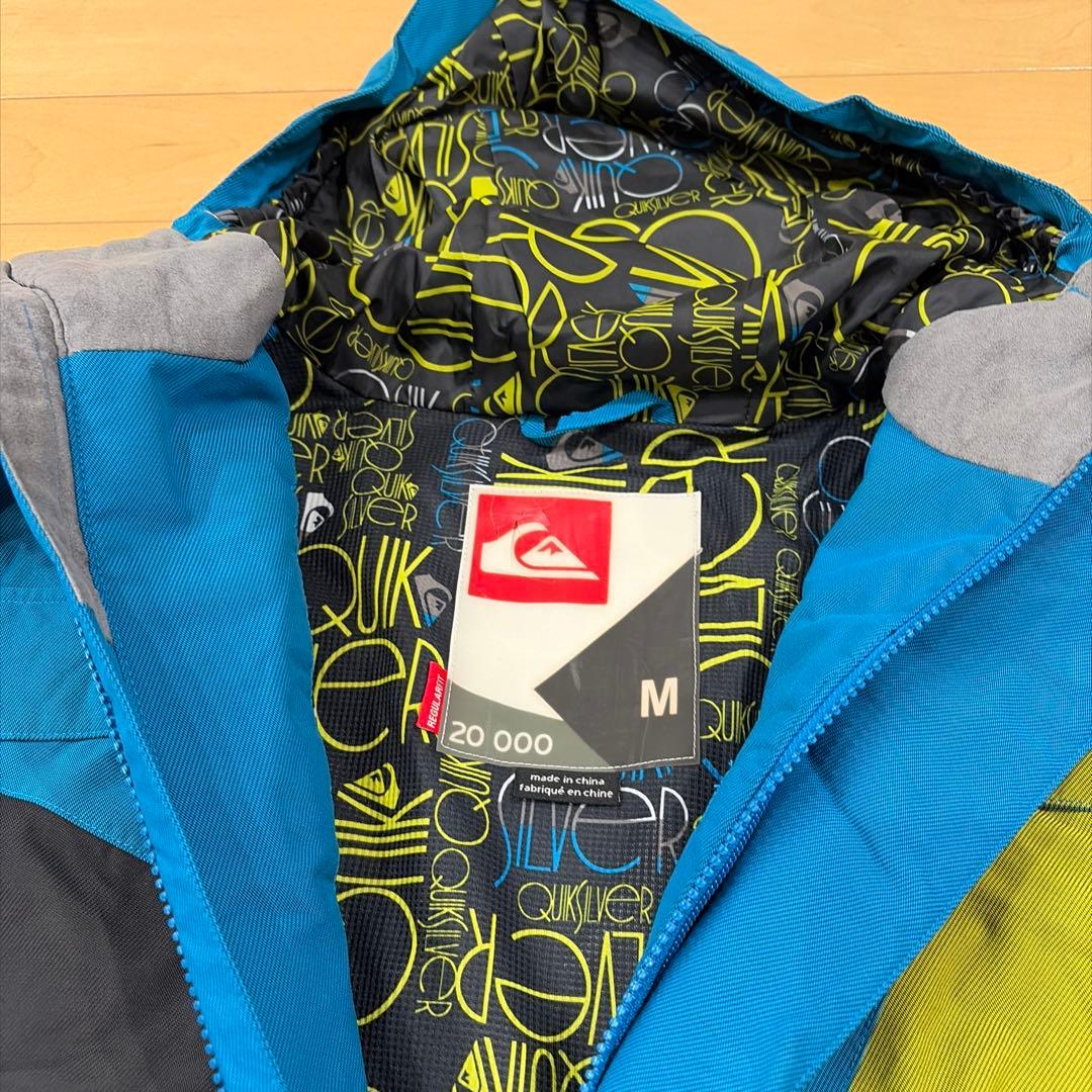 Quiksilver スノーボードジャケット Mサイズ