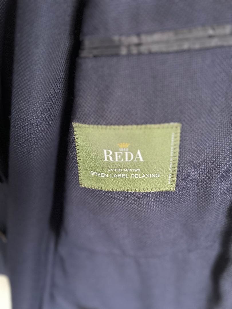 ✨新品未使用 REDA グリーンレーベルリラクシング ジャケット 44 ネイビー