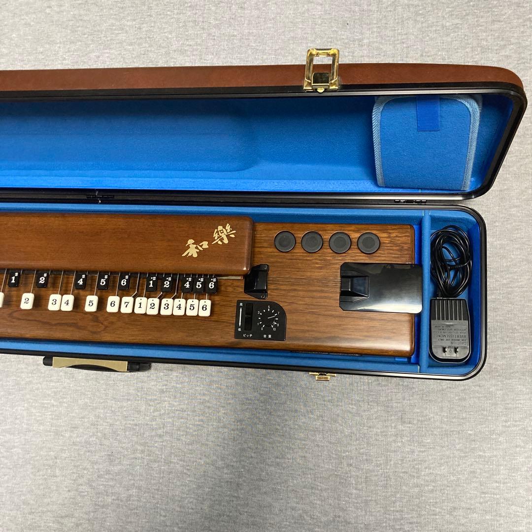 SUZUKI 大正琴 和楽 TES-100 専用ハードケース付