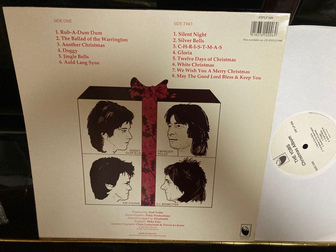 輸入盤LP:THE YOBS(Boys) Christmas Album Re