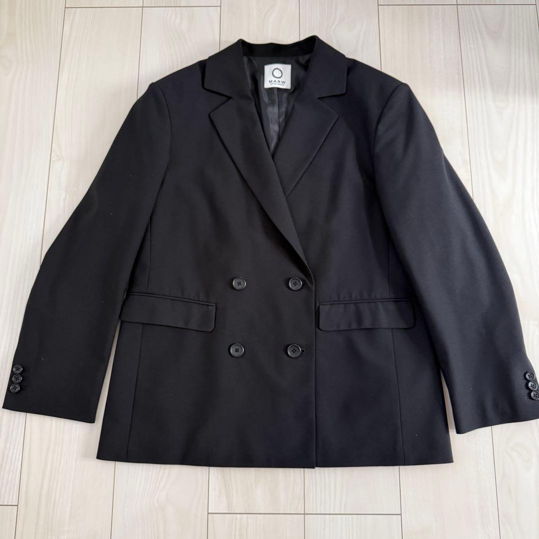 【MARW UNITED ARROWS】ジャージー ダブルジャケット Mサイズ