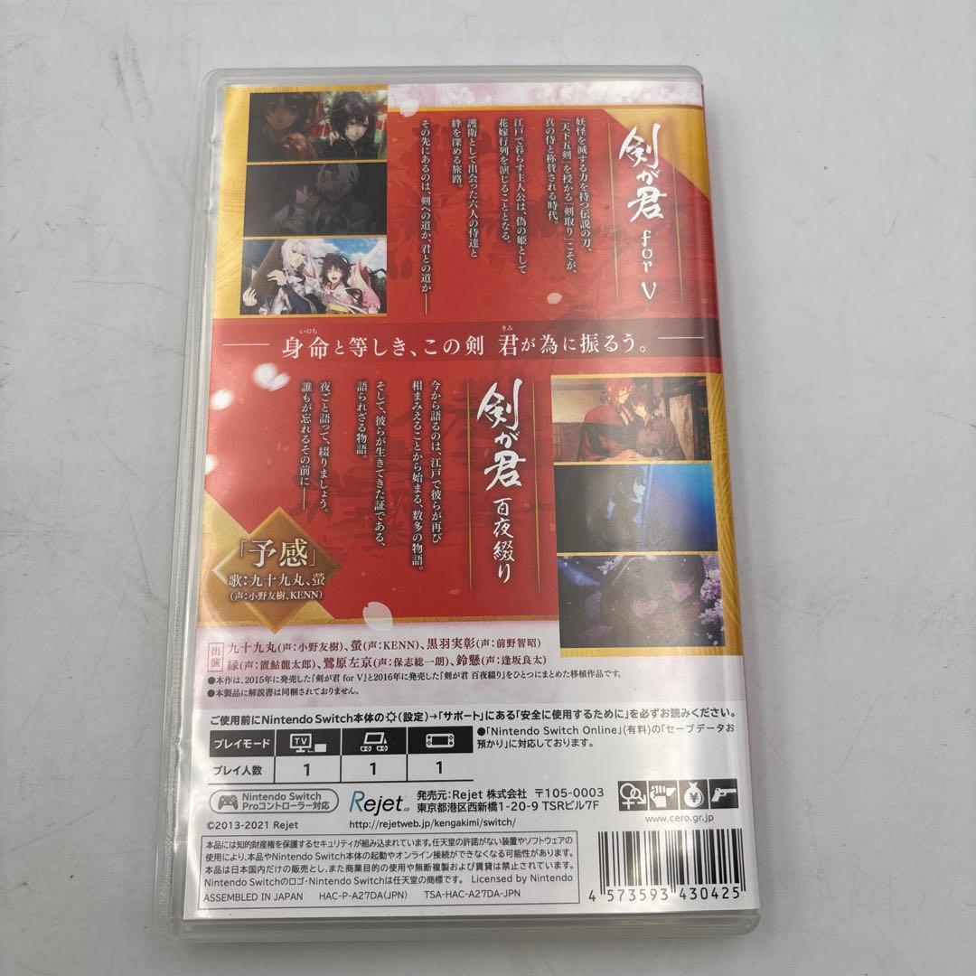 ④剣が君 for V Nintendo Switch
