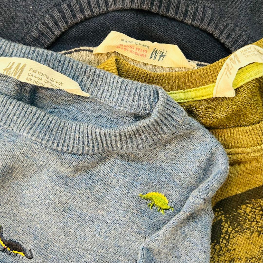 男の子まとめ売り　秋冬　キッズ服セット　トレーナー　シャツ　アウター　ズボン