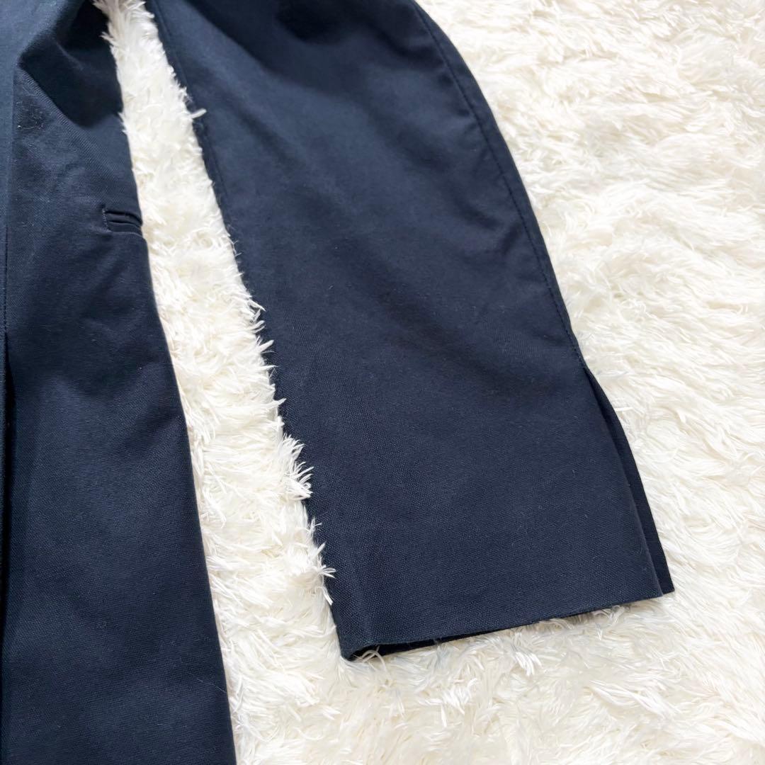 ✨洗える✨PLST プラステ　ダブルブレストブレザー　金ボタン　紺ブレ