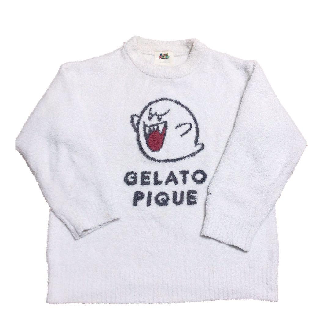 Gelato pique スーパーマリオ テレサ コラボ プルオーバー ズボン