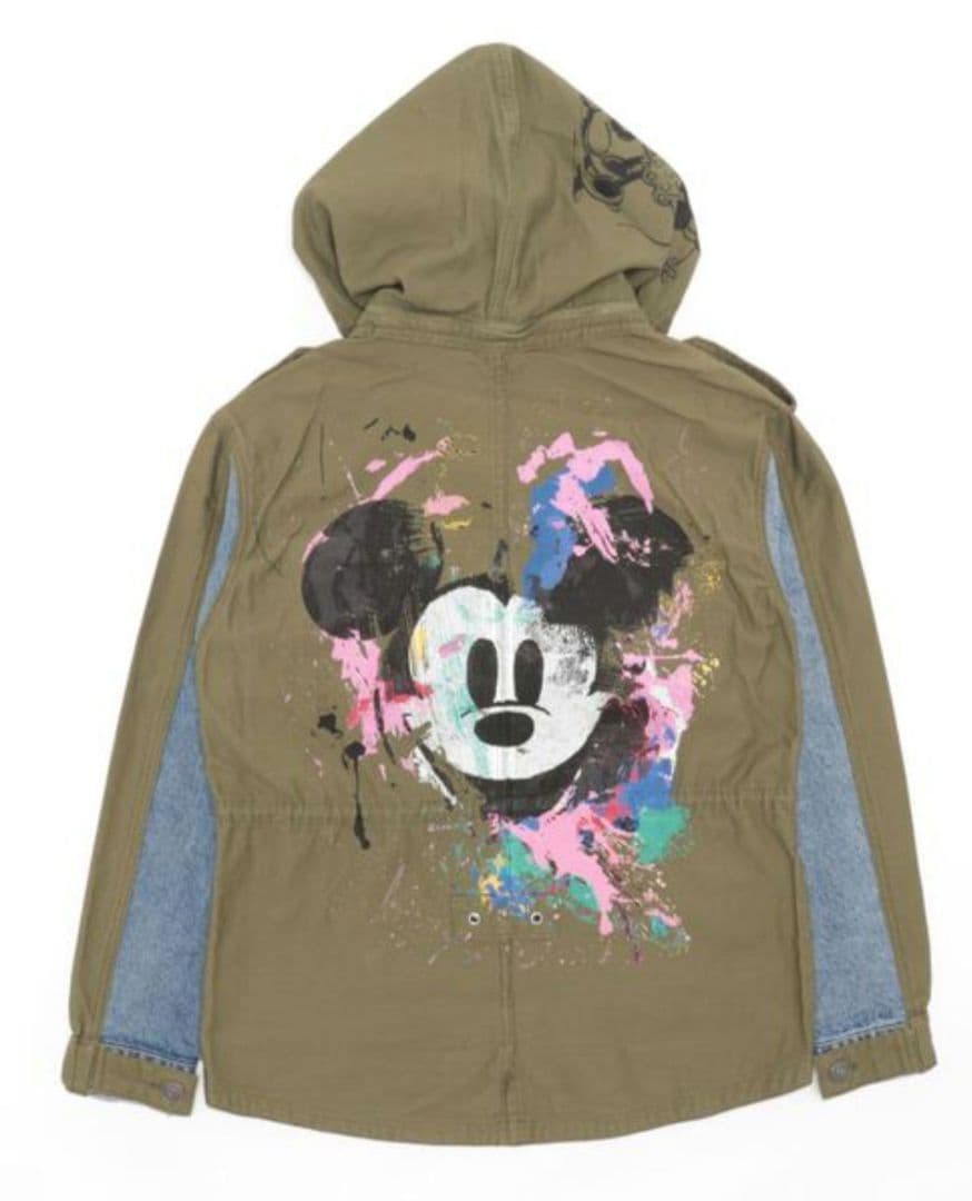 Desigualミッキーマウスモッズジャケット