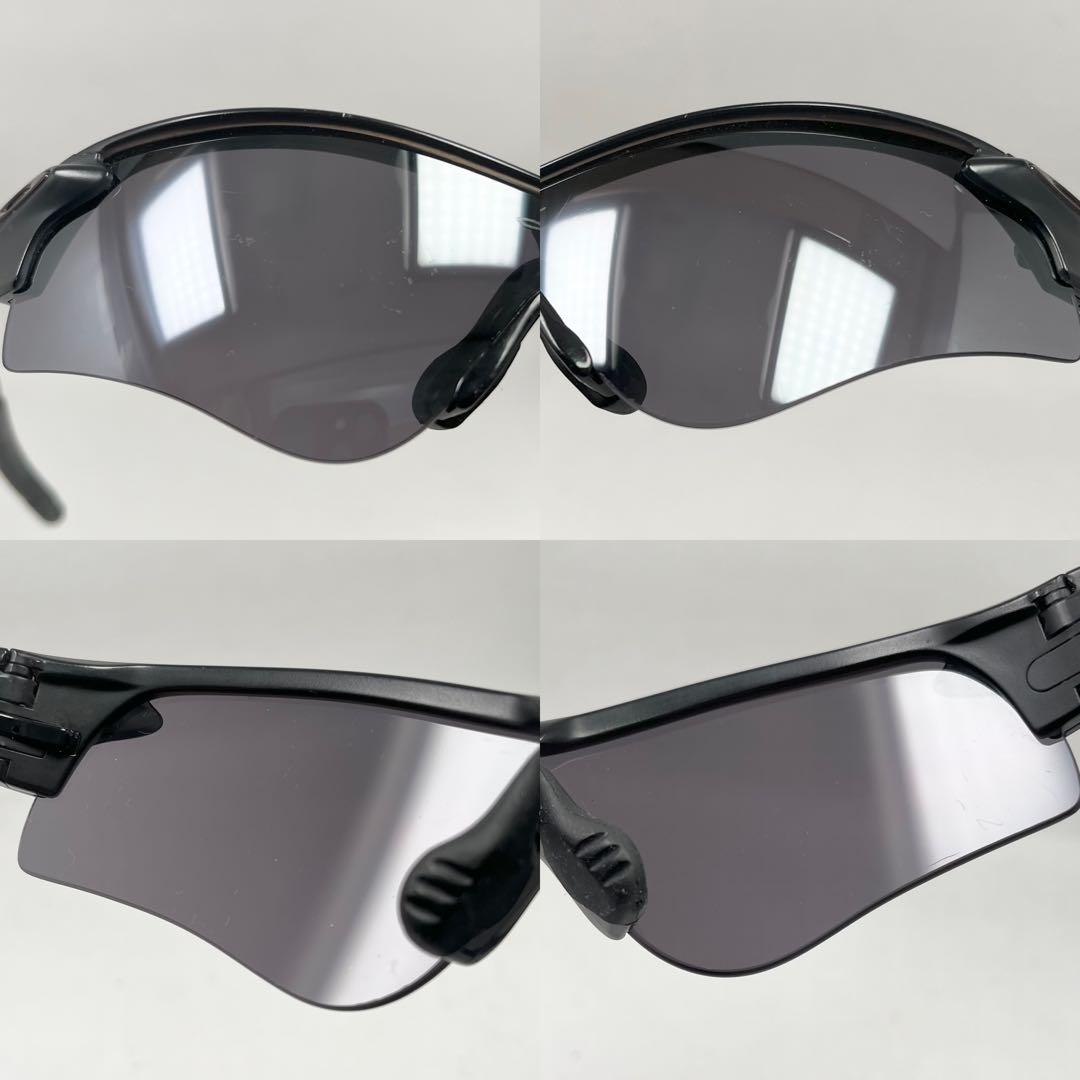 【美品】オークリー　サングラス　レーダーロック　ブラック　希少　スポーツ　定番
