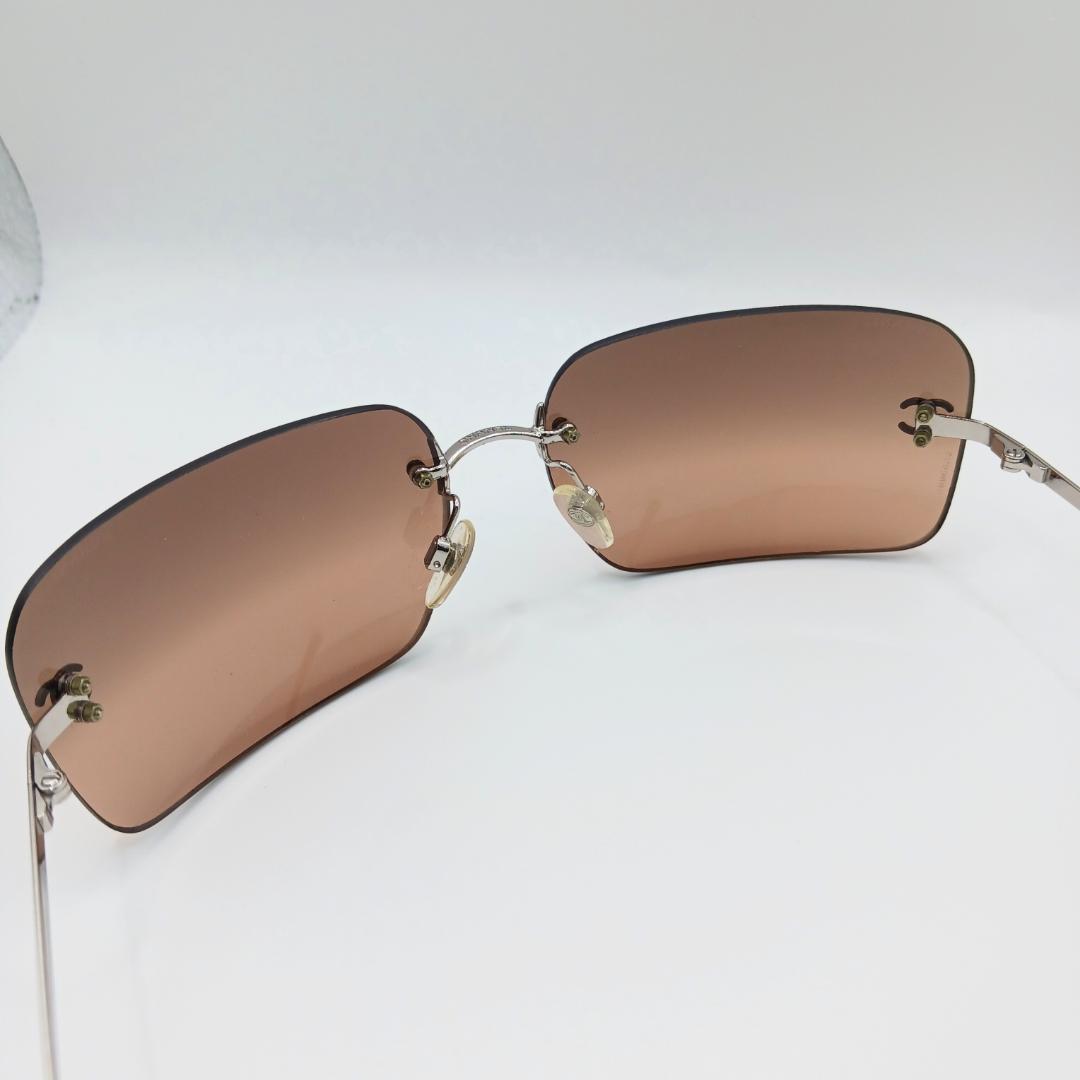 【美品】CHANEL シャネル 4017 ココマーク グラデーション サングラス