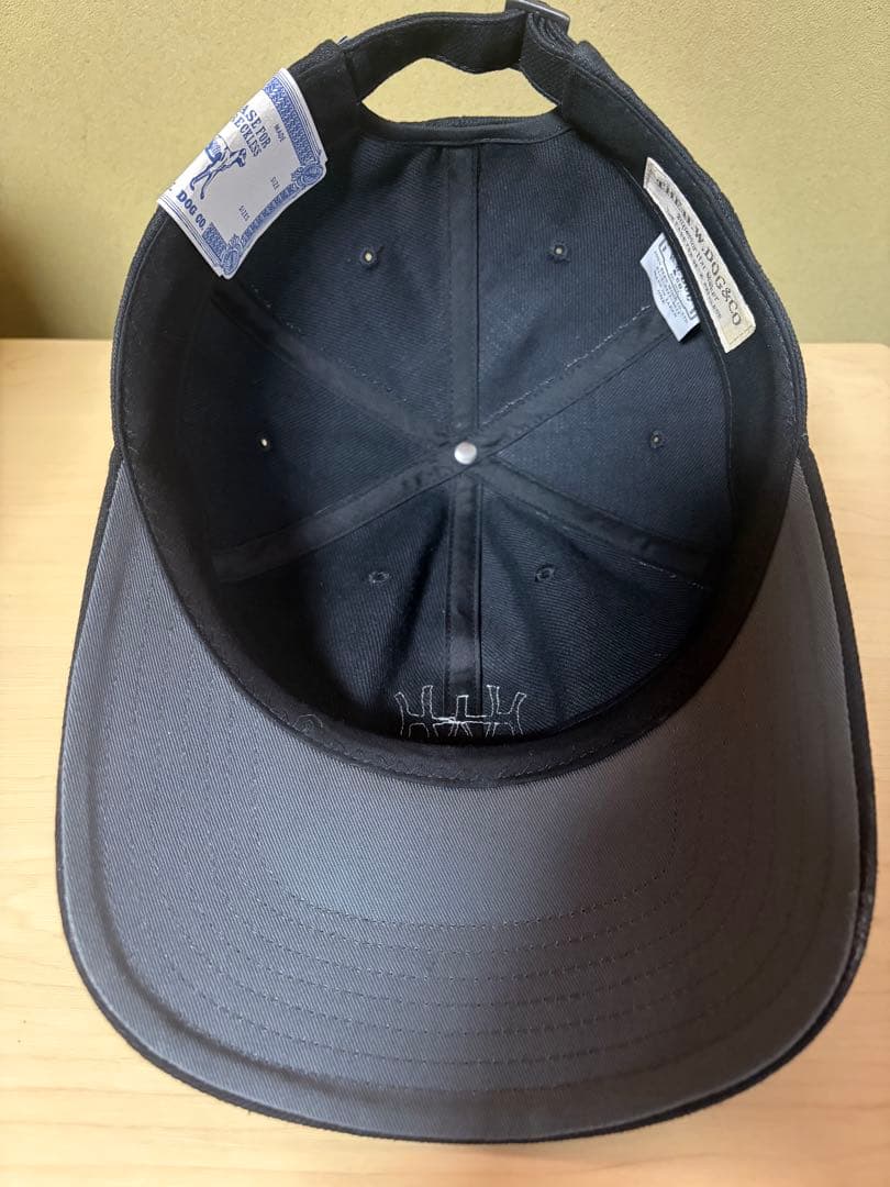 THE H.W.DOG&CO ベースボールキャップ 黒 90s BBCAP